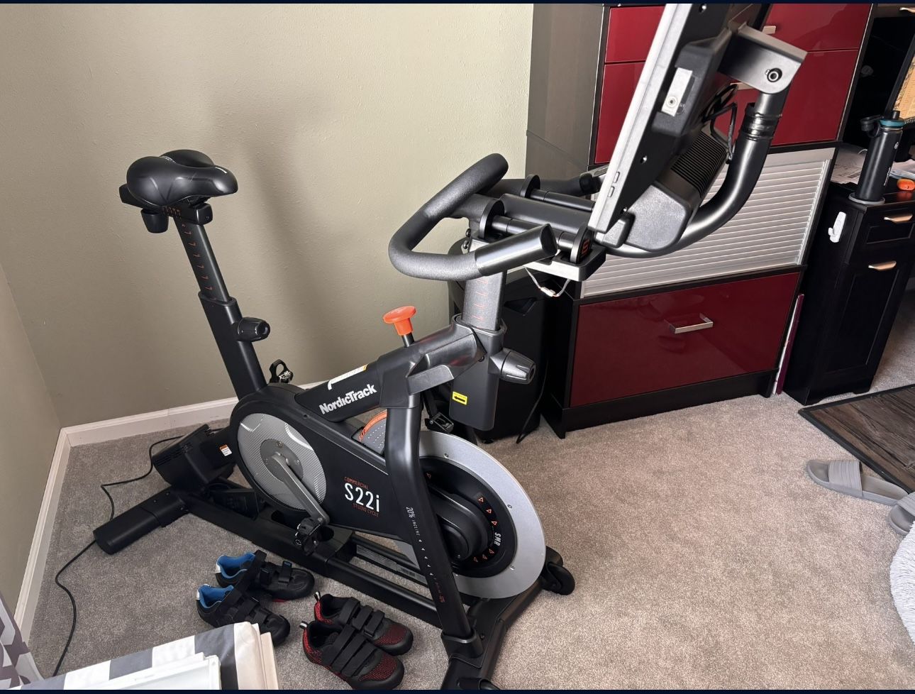 Exercise bike Nordic track S22i