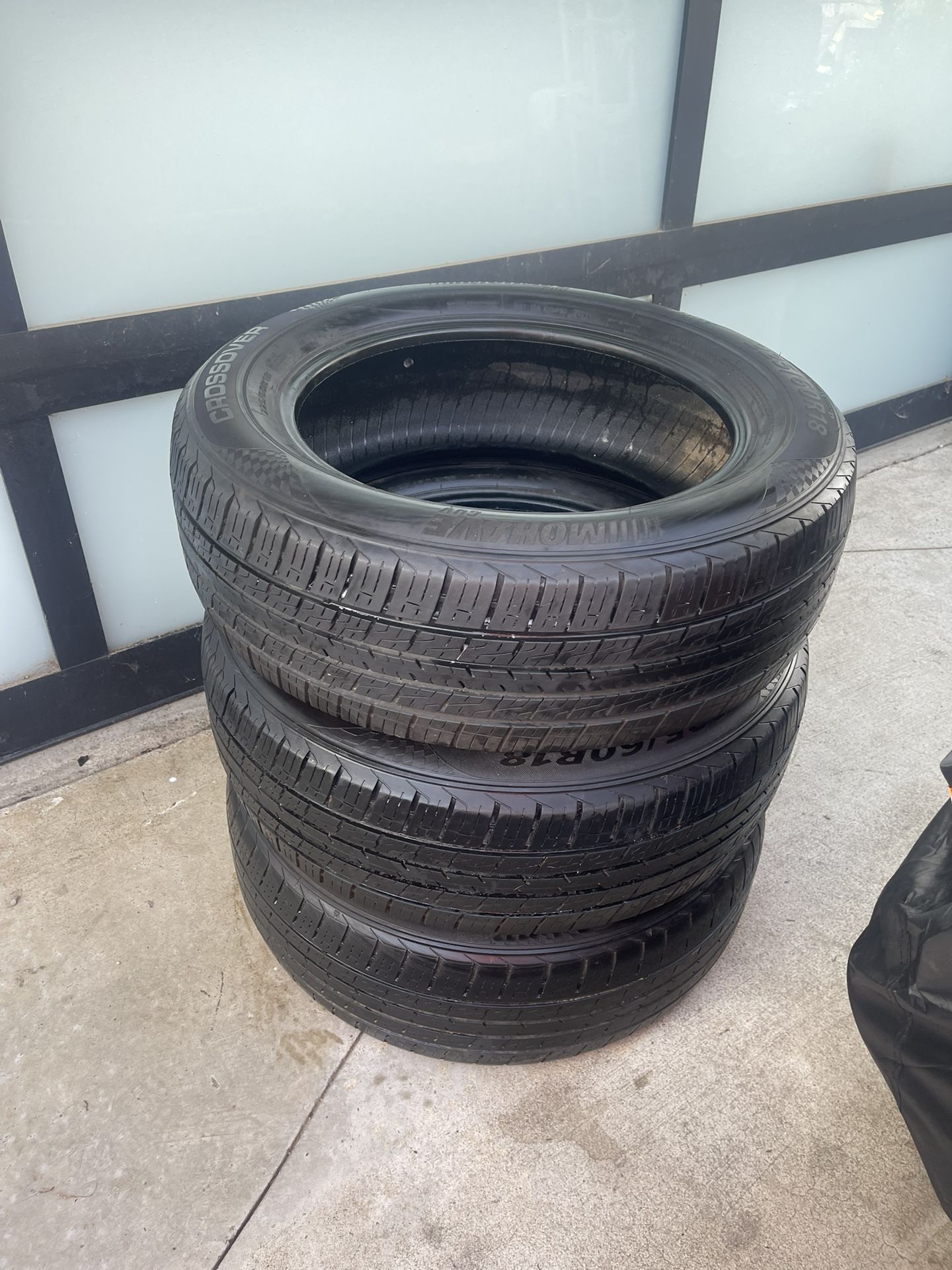 3 Good Tires 225/60/18