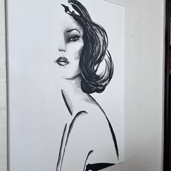 Original acrylic painting 30”x40”handmade