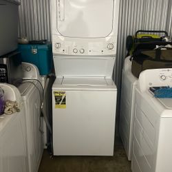 LOOK!!!GE Stackable WASHER & DRYER