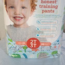 The Honest Company Disposable Training Pants, Fairies, 2T/3T, 26 ct

