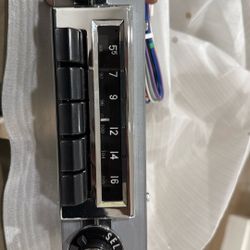 56 Chevy Antique Automobile Radio