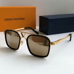 Louis Vuitton Brown Brown Sunglasses for Men for sale