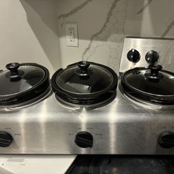 Bella 3 X 1.5 Quart triple Slow Cooker