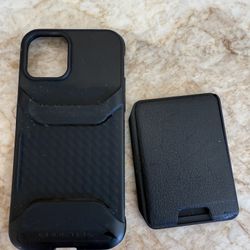 iPhone Cover With Attached Wallet For iPhone 12