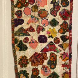 Hand Stitched small table cover 