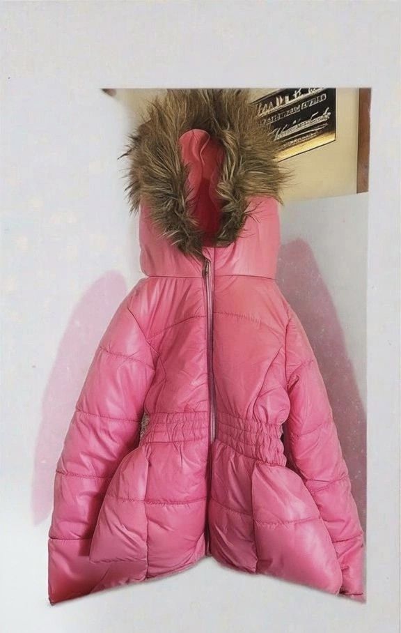Girls Pink Jacket Size L