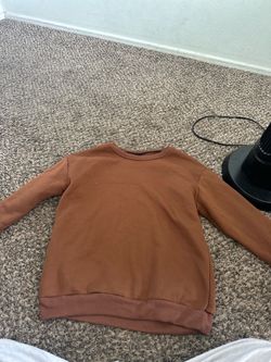SHEIN brown sweater