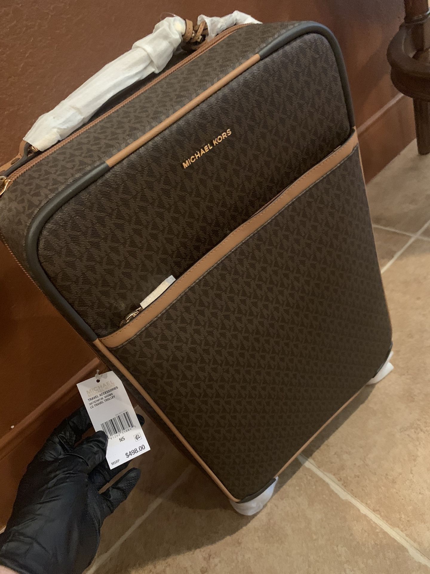 Micheal Kors Signature Luggage Bag