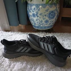 New Black Adidas Tennis Shoes Men's Size 11