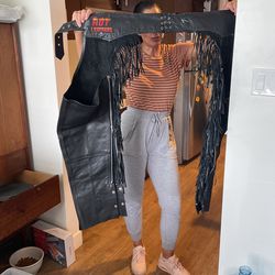leather pants chaps