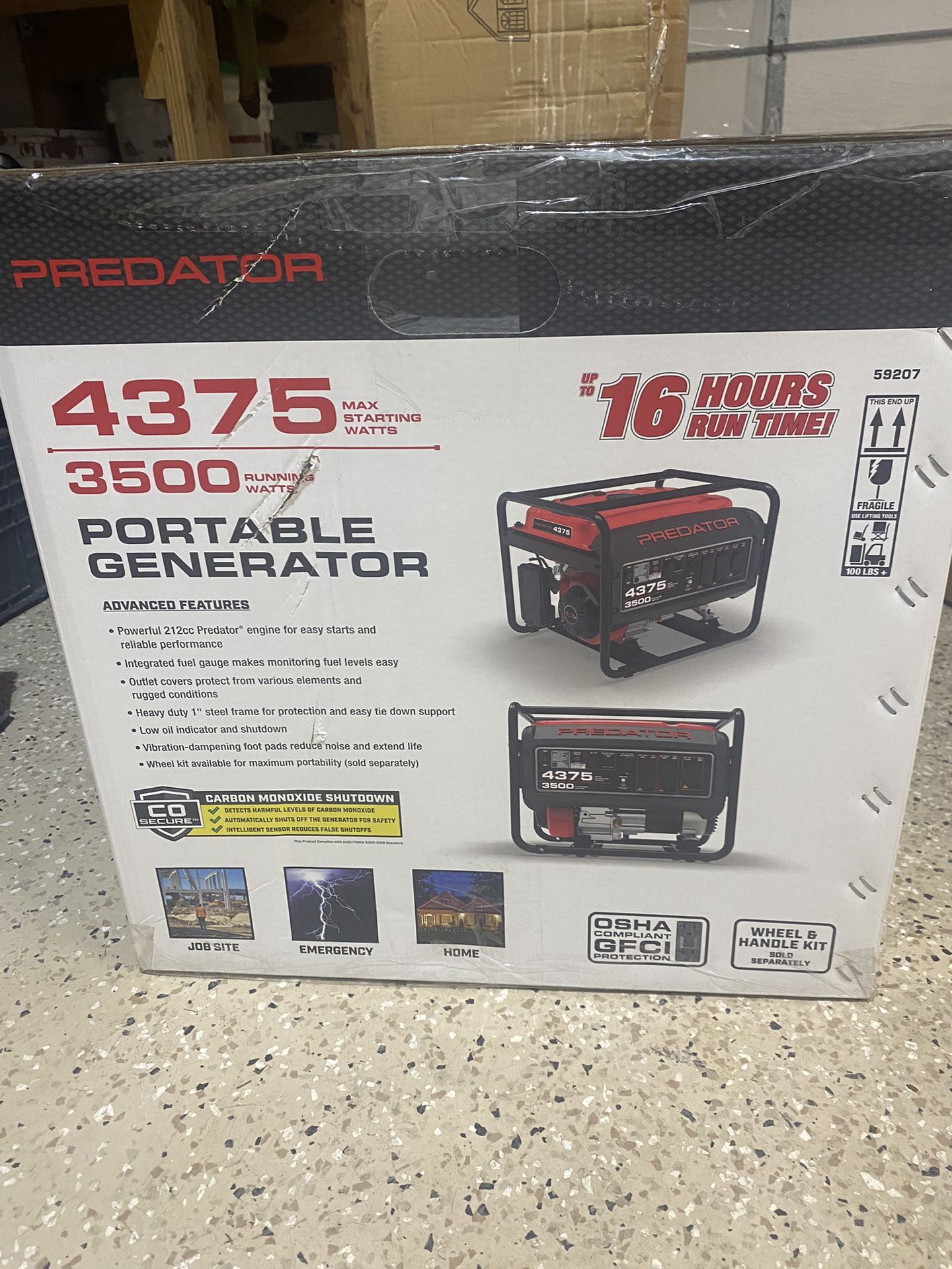 Brand New Generator