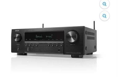 Denon AVR S760H 7.2ch 8K AV Receiver with 3D Audio, Voice Control and HEOS Built In