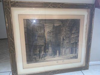 Charles O. Murray Scene From The Production Of The Lyceum. An Original