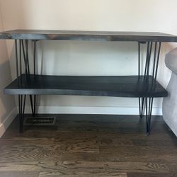 Two Shelf Wooden Unit