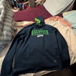 Seahawks Hoody Size XL By Michael Strahan 