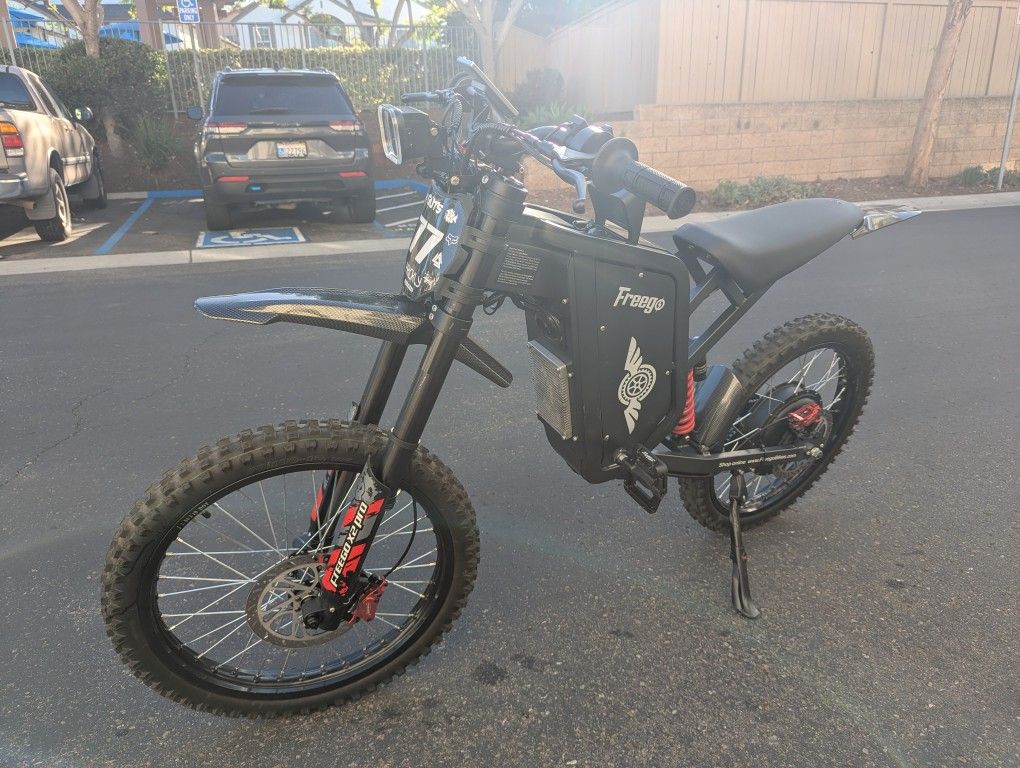 UPGRADED Freego X2 Pro 60v 50mph eBike 6000w
