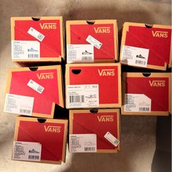 Brand new vans old skool, authentics, and slip ons size 9