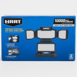 HART Portable LED Area Work Light – 10,000 Lumens 
