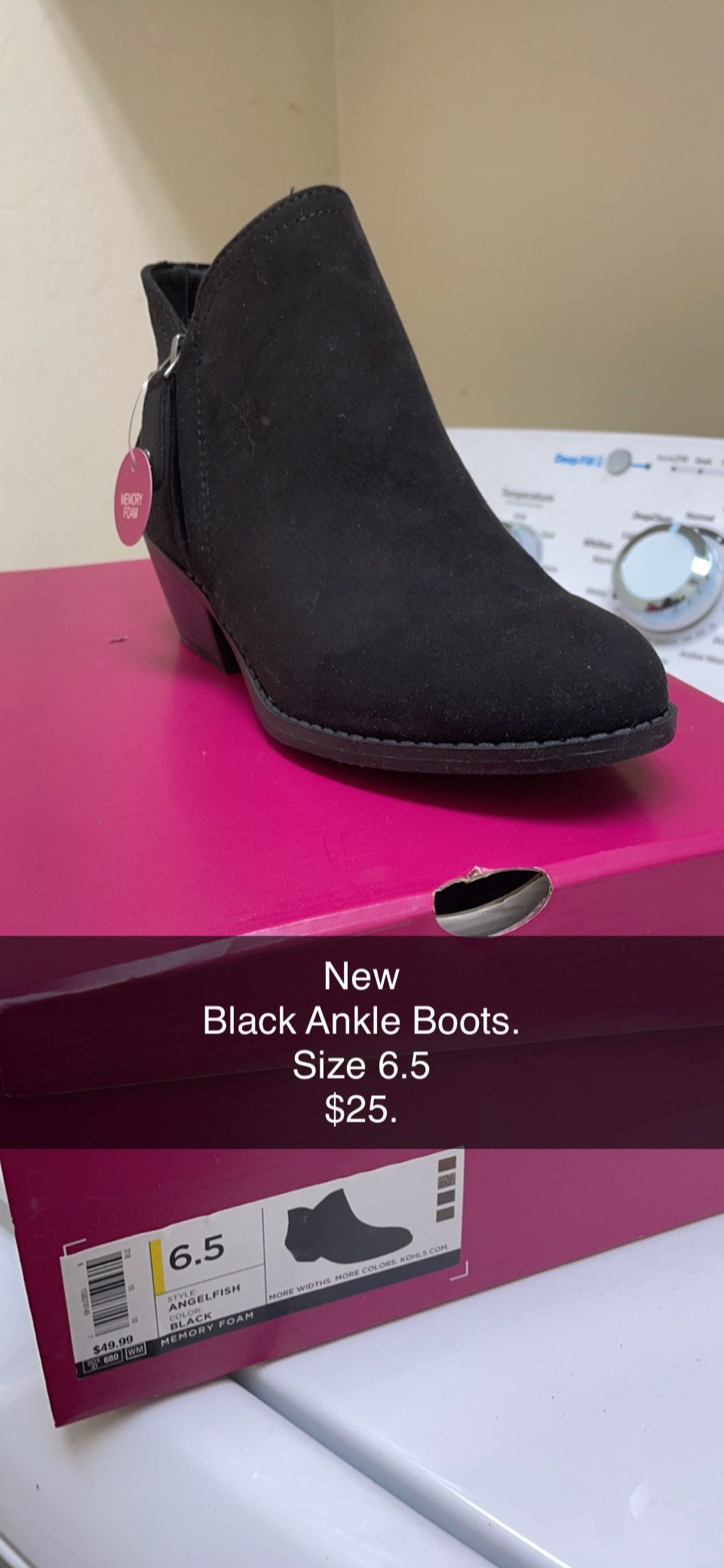 Black Ankle Boots