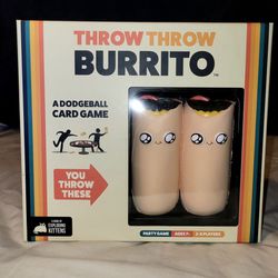 Throw Throw Burrito Dodgeball Party Game By EXPLODING KITTEN