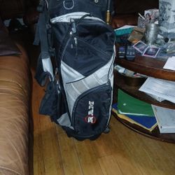 Used Ram Men's Black Stand Bag 