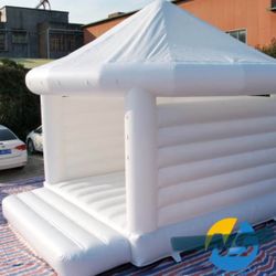 White Bounce House 