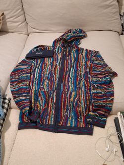 Coogi hoodie with skully size large