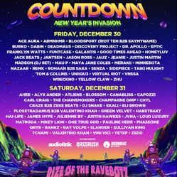 TWO Countdown Tickets Saturday Only 