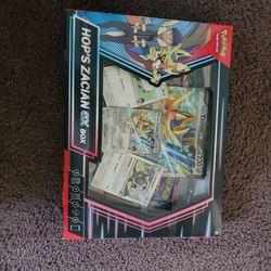 Pokemon Zacian EX box