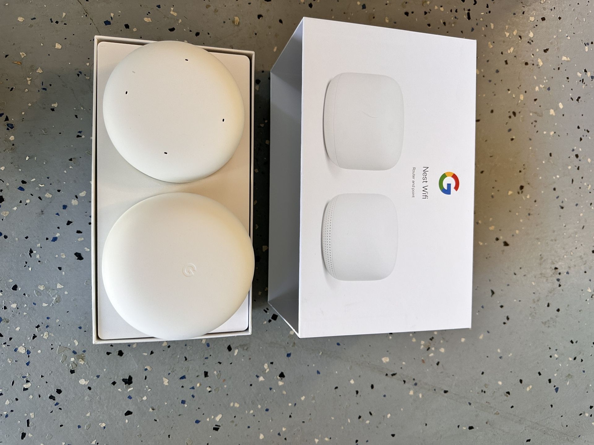 Google's brand new router unused