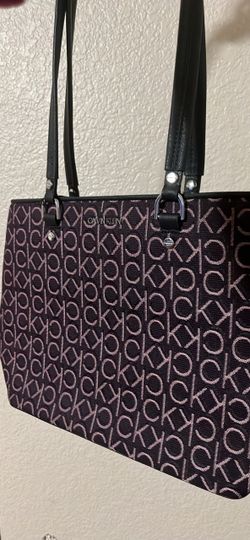 Calvin Klein CK Monogram Tote Bag