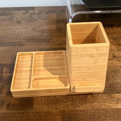 Desk Organizer And Phone Charger