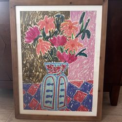 Brand New Colorful Wall Art - 22.8” x 30” 