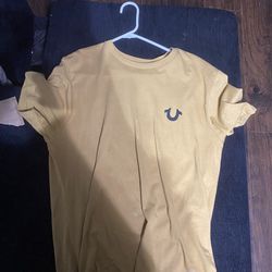 Yellow true shirt