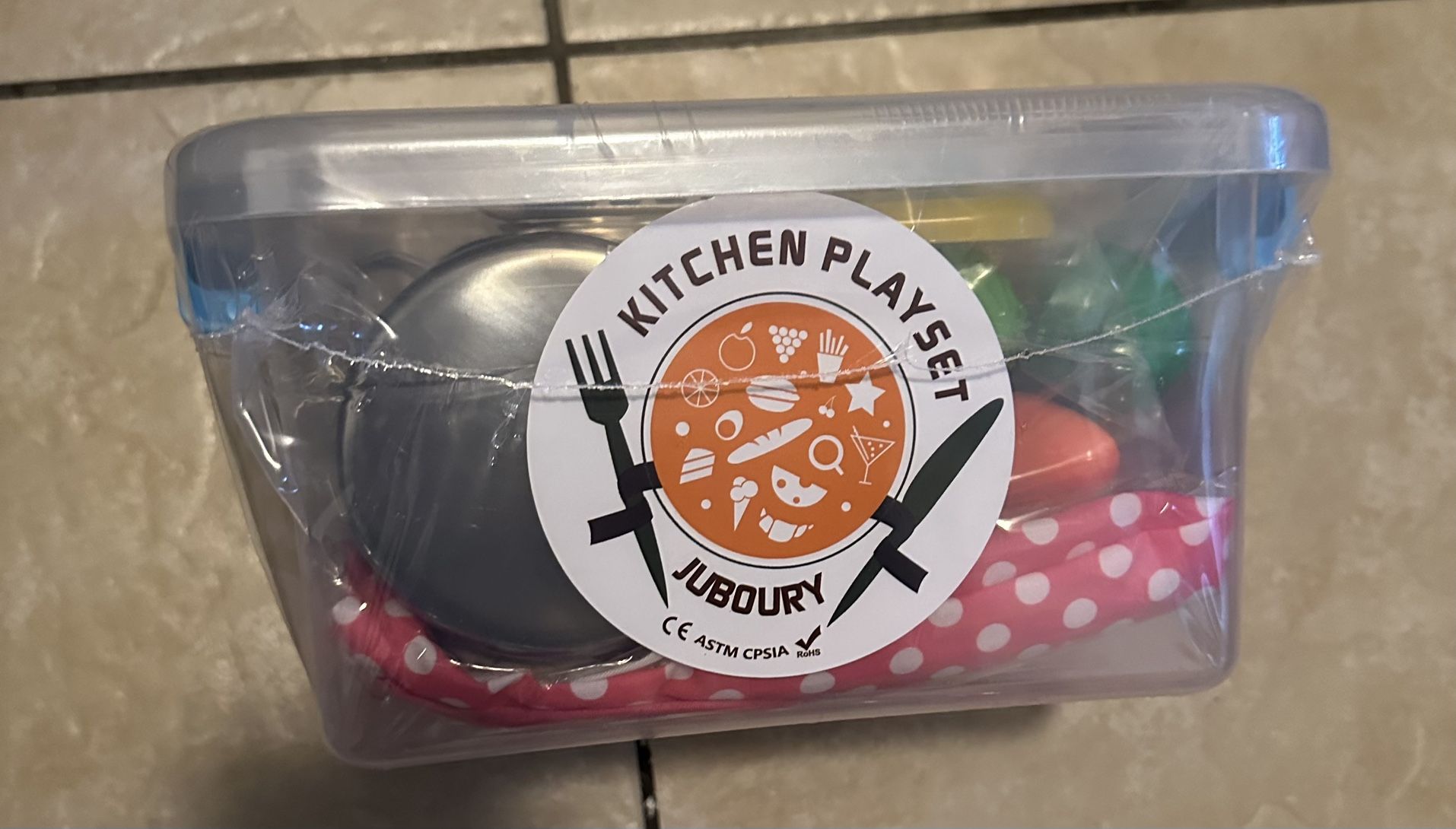 Toy Kitchen Playset