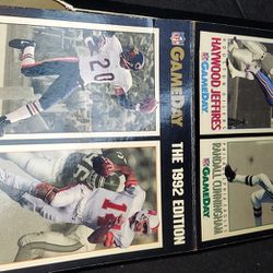 1992 NFL Game Day Box Missing Some Cards With  Original Box