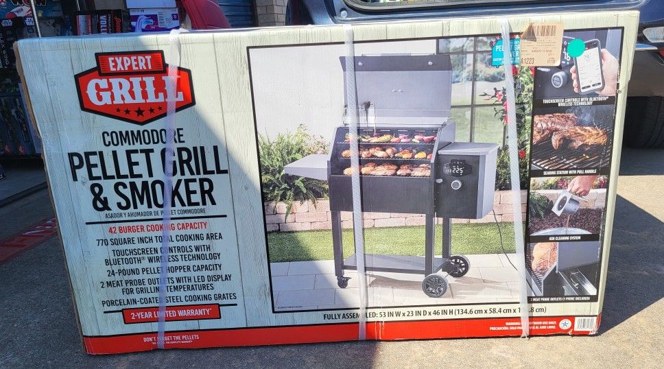 Expert Grill Commodore Pellet Grill And Smoker