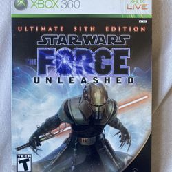 Star Wars The Force Unleashed The Ultimate Sith Edition Steel Booklet XBOX 360 (read The Description)
