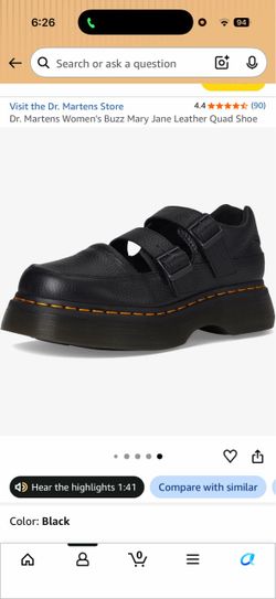 Doc Marten Mary Jane Leather