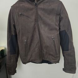 Leather Motorcycle Jacket 