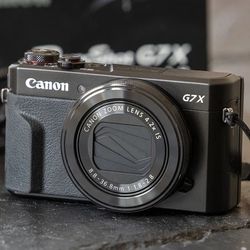 Canon G7X Mark II