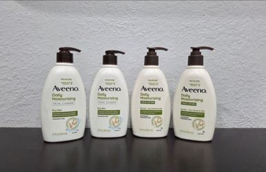 Aveeno Face Cleanser & Lotion