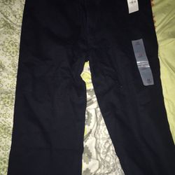 New Unisex Kids Navy Dress / Uniform Pants Size 12 Straight Pants & Size 14 Bootcut Pants 