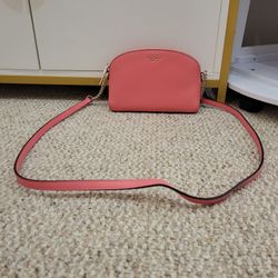 Kate Spade Cameron Street Hilli Dome Leather Crossbody, Garden Pink