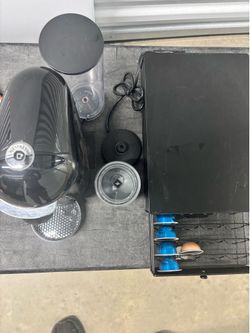 Nespresso Coffee, Frother, Storage