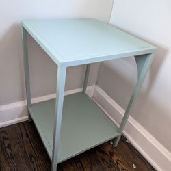 2 Nightstands, Bedside Table Pastel Blue