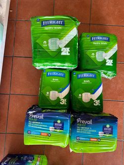 Adult Briefs/Diapers - Optifit Briefs
