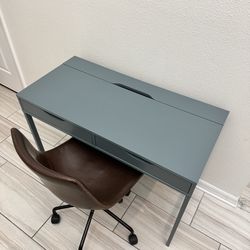 Ikea desk with chair