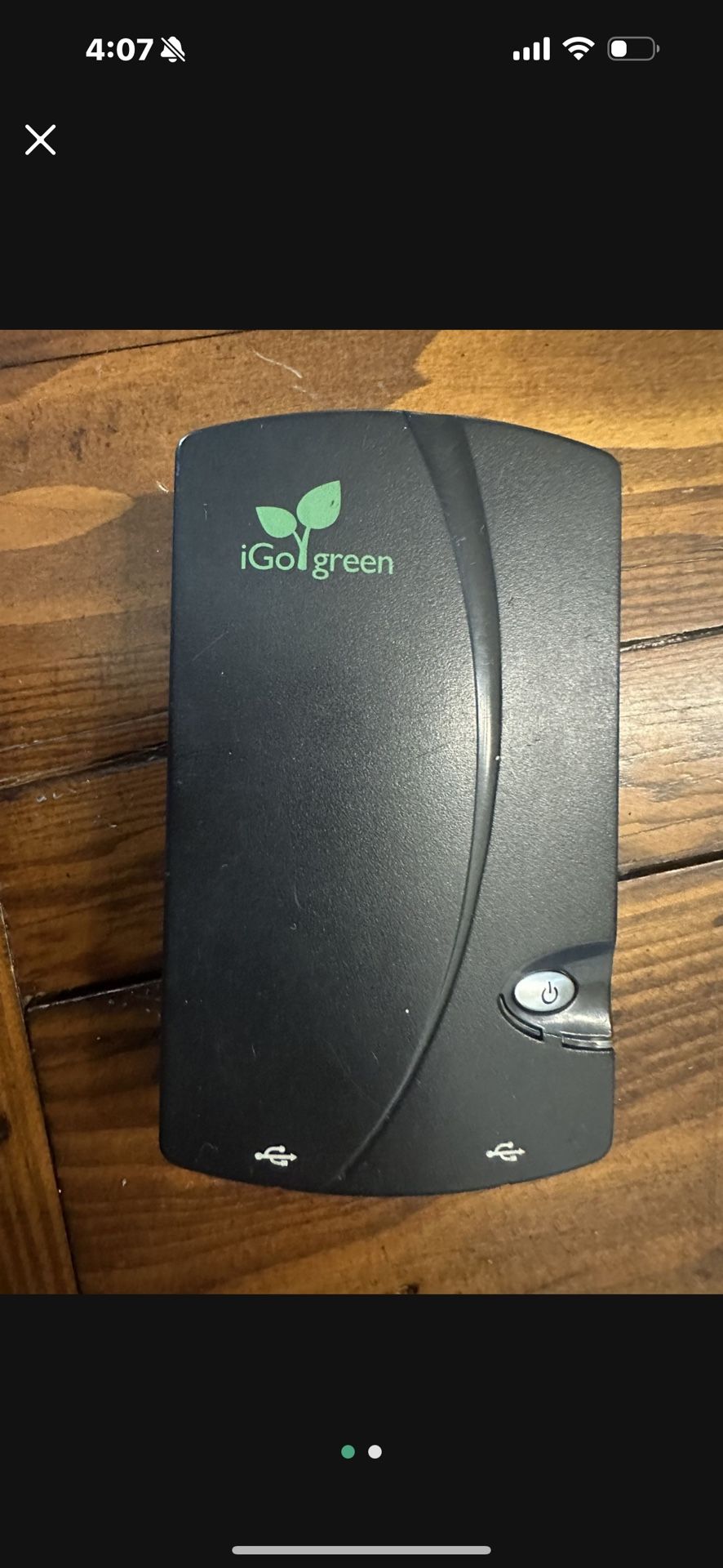 iGo Green Portable Charger